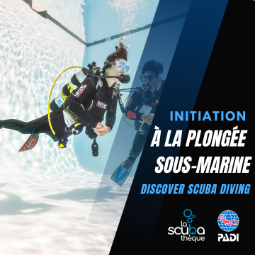 Initiation à la plongée sous-marine (PADI DSD)