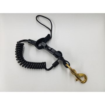 Attache extensible Trident avec mousqueton