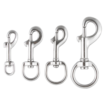 Swivel bolt snaps en acier inoxydable Dive Rite