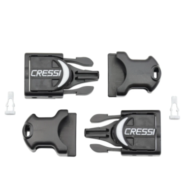 Boucles pour palmes de plongée Cressi (Frog Plus - Reaction - Rondine)