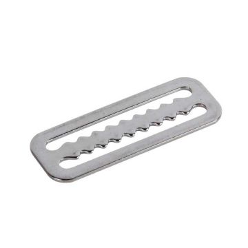 Glissoir de ceinture dentelé en stainless (SLIDE-BELT - 2" STAINLESS  -SERRATED)