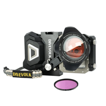 Caisson DiveVolk SeaTouch 4 Max pour téléphone intelligent avec l' "Ocean Kit"