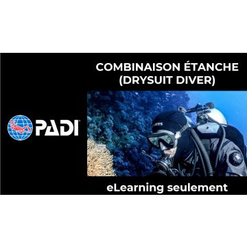 eLearning Plongée en combinaison Étanche (Drysuit Diver) PADI