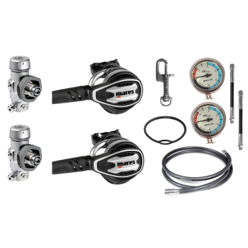 Ensemble Détendeurs Sidemount MARES 88X TBP PLANET (PRIX DÉJÀ RÉDUIT)