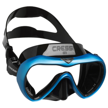 Masque de plongée A1 de Cressi avec verre antibuée