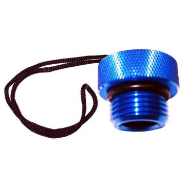 Bouchon pour robinetterie DIN en aluminium (Mâle)