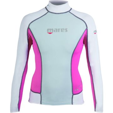 Rash guard Trilastic manches longues Mares - Rose - femme