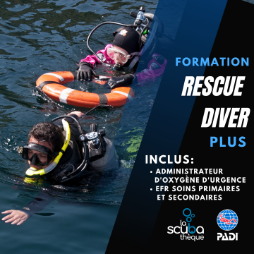 Rescue Diver PLUS - prochaine date 4 juillet 2026