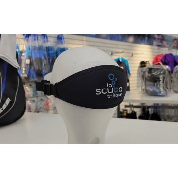 Courroie de masque en néoprène "La Scubathèque"