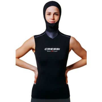 Veste sans manche avec cagoule 2.5mm/5mm de CRESSI - Femme