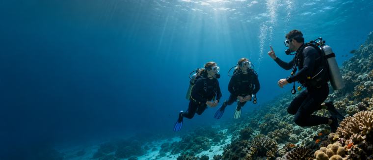 Se préparer à son premier cours Open Water