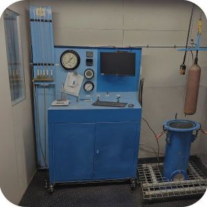 Banc de test hydrostatique pour cylindres